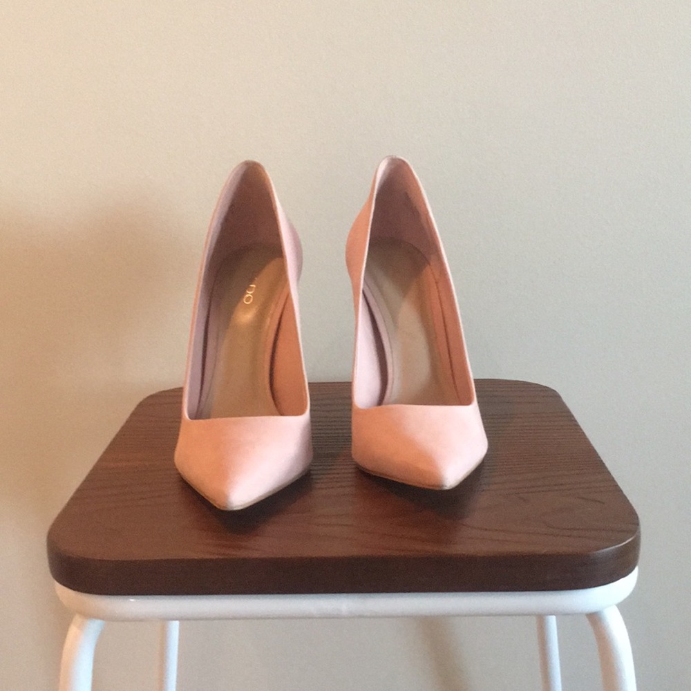 7.5 ALDO Pink Stiletto Heels